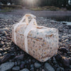Mountain Wildflower Duffle Bag - Cream