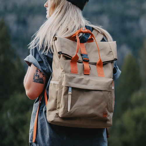 Adventure Backpack - Khaki - The Montana Scene