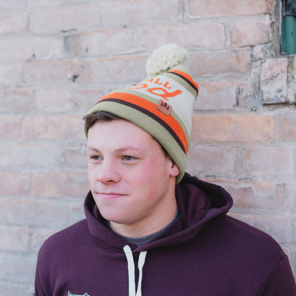 It's All Good Pom Beanie - Green - The Montana Scene