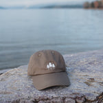 Three Tree Dad Hat - Khaki Green - The Montana Scene