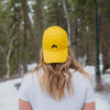 Three Tree Dad Hat - Yellow - The Montana Scene