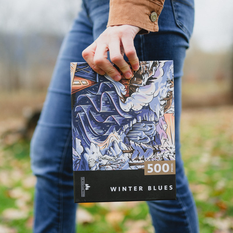 Winter Blues Puzzle - 500 Piece Puzzle