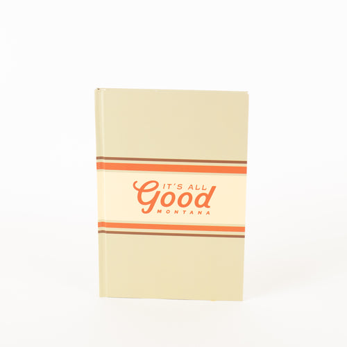 It's All Good Montana Notebook - Retro Stripe