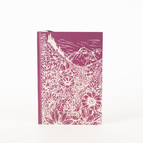 Flower Meadow Notebook - Magenta