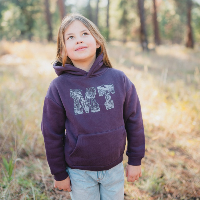 MT Outdoor Toddler Hoodie - Purple