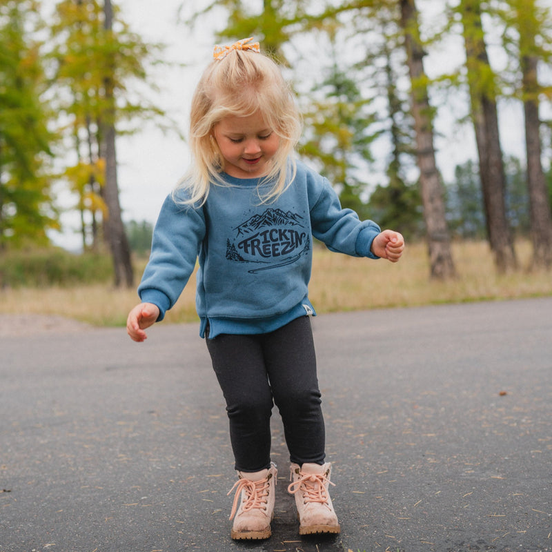 Frickin Freezin Toddler Fleece - Blue