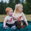 Wild & Free Onesie - Natural Heather - The Montana Scene