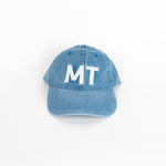 MT Dad Hat - Blue - The Montana Scene