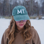 MT Dad Hat - Green - The Montana Scene