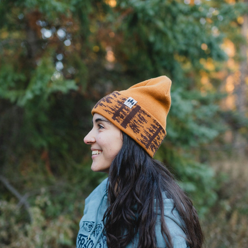 Woodland Beanie - Amber - The Montana Scene