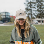 Three Tree Dad Hat - Tan - The Montana Scene