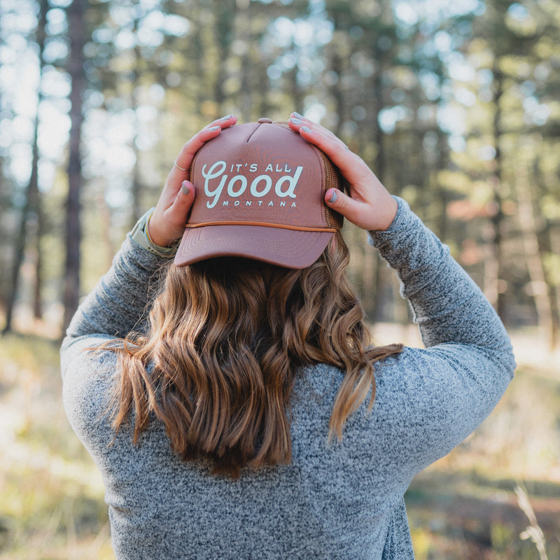 It's All Good Montana Foam Trucker - Brown