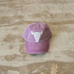 Skull Dad Hat - Purple
