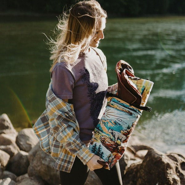 National Forest Outdoor Blanket - The Montana Scene