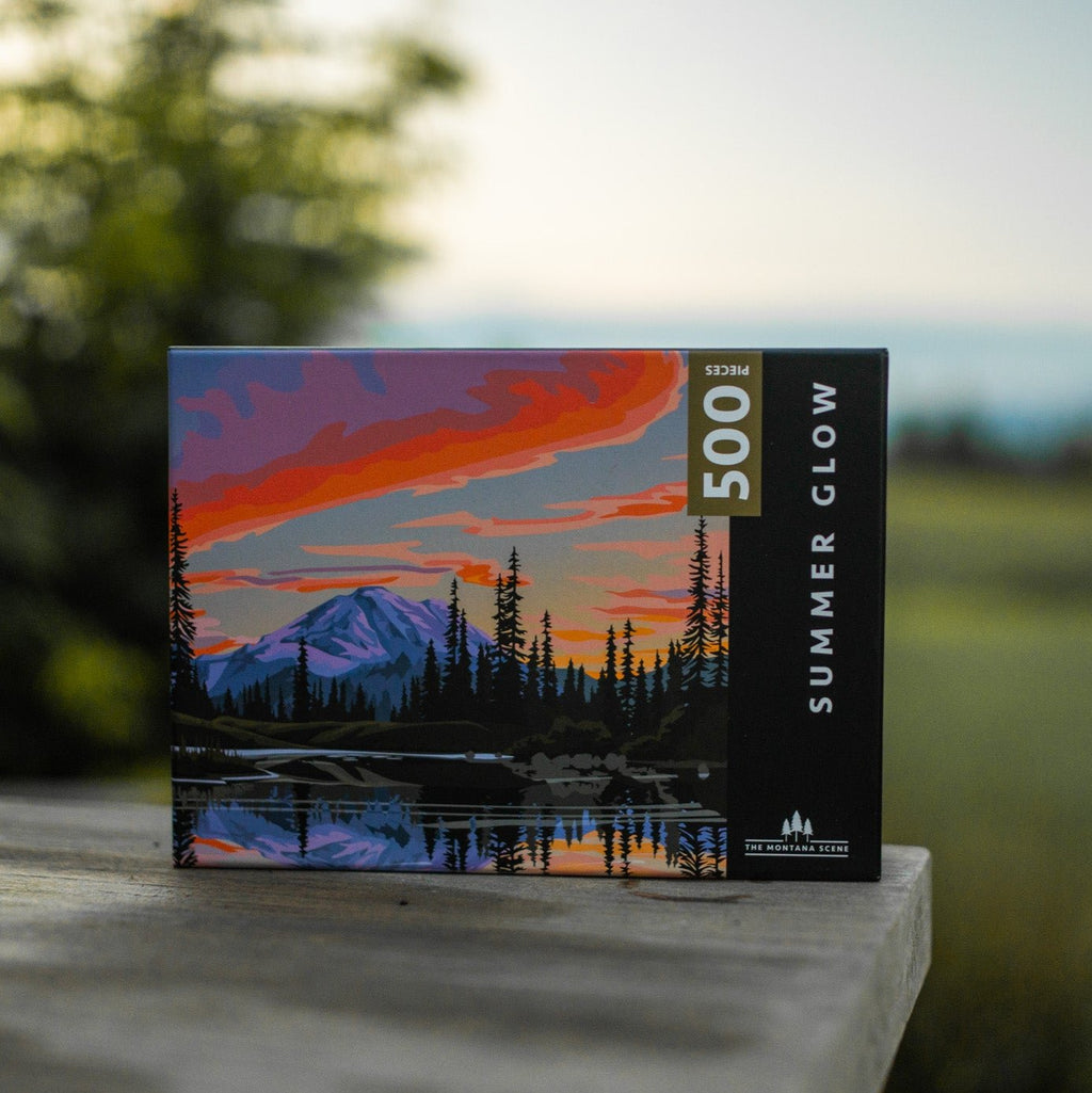 Summer Glow Puzzle - 500 Piece Puzzle - The Montana Scene