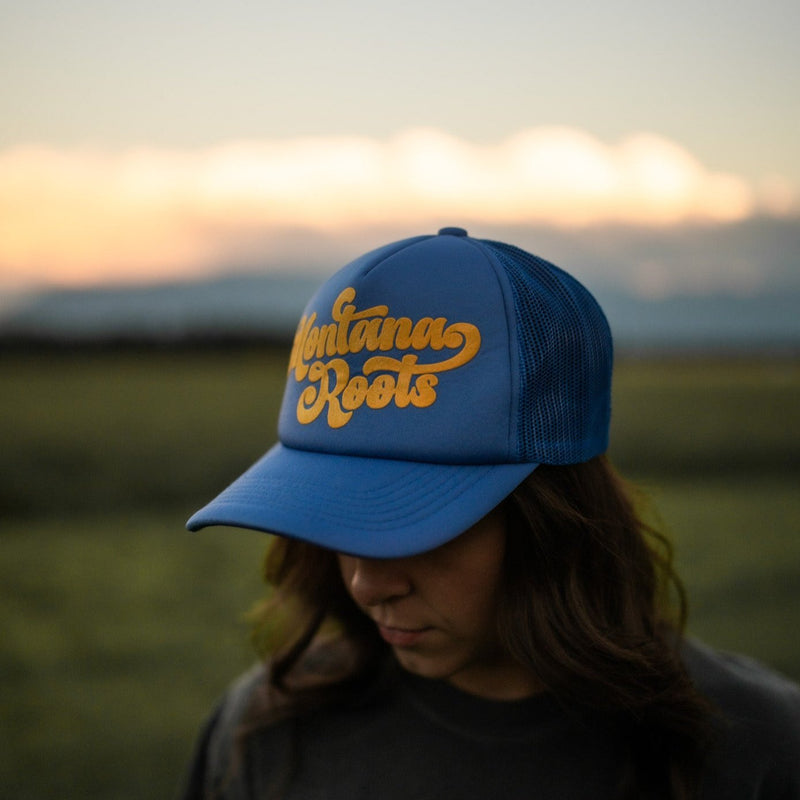 Montana Roots Foam Trucker - Blue