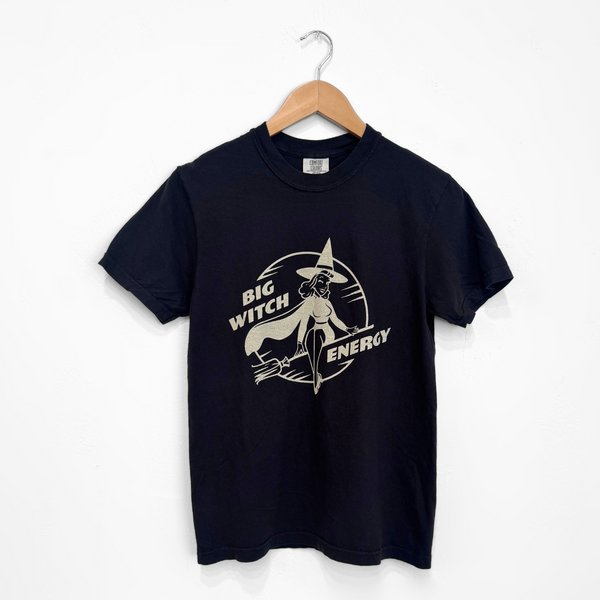 Big Witch Energy Unisex Tee - Black - The Montana Scene