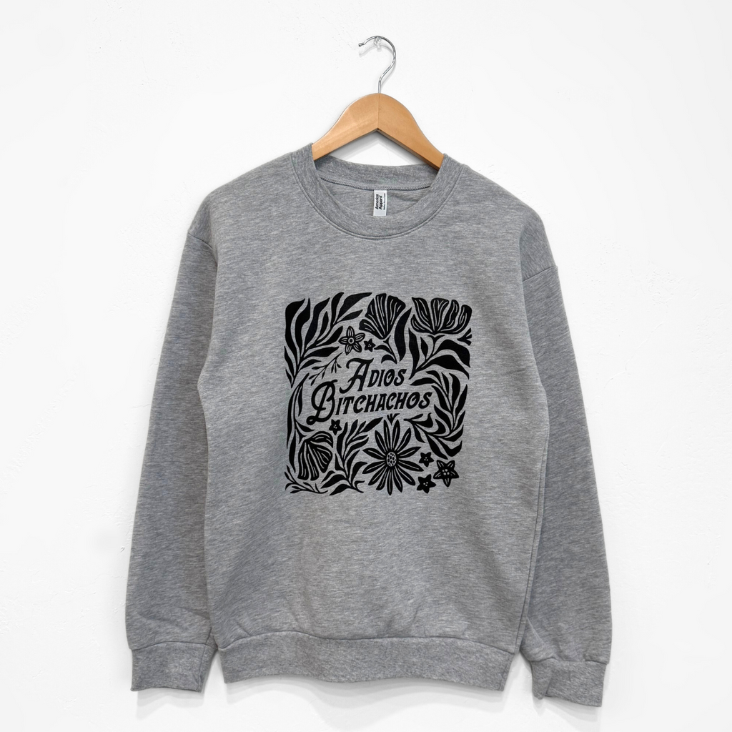 Adios Bitchachos Unisex Pullover - Heather - The Montana Scene