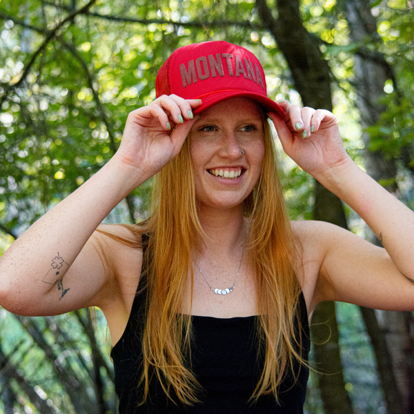 Montana Foam Trucker - Red - The Montana Scene