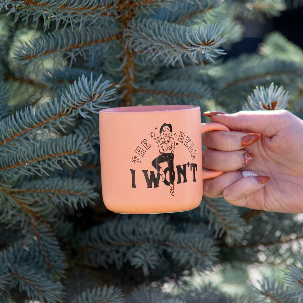 The Hell I Won't Mug - Apricot - The Montana Scene