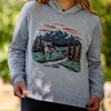 Take Me Home Ladies Hoodie - Athletic Heather - The Montana Scene