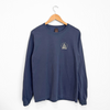 Fireside Unisex Long Sleeve - Washed Navy - The Montana Scene