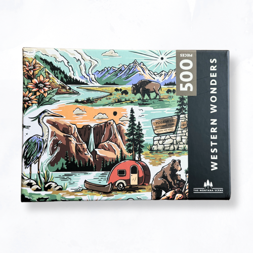 Western Wonders Puzzle - 500 Piece Puzzle