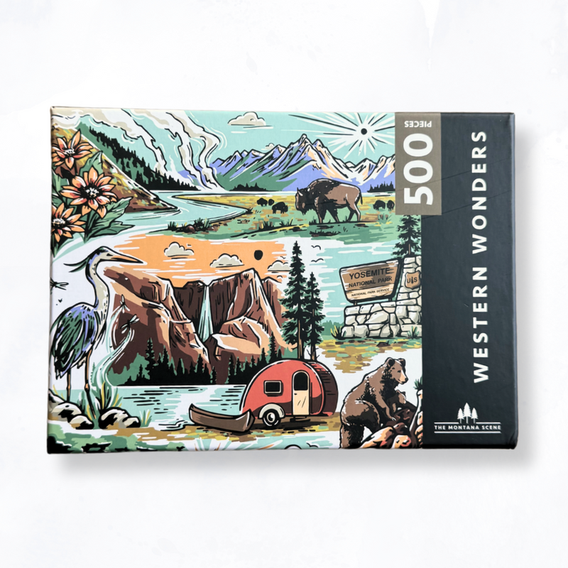 Western Wonders Puzzle - 500 Piece Puzzle