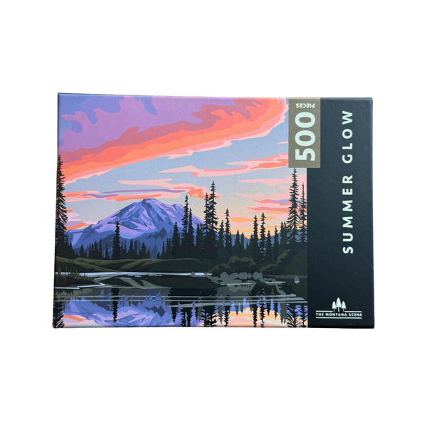 Summer Glow Puzzle - 500 Piece Puzzle - The Montana Scene