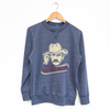 I'm Your Huckleberry Unisex Pullover - Washed Navy - The Montana Scene