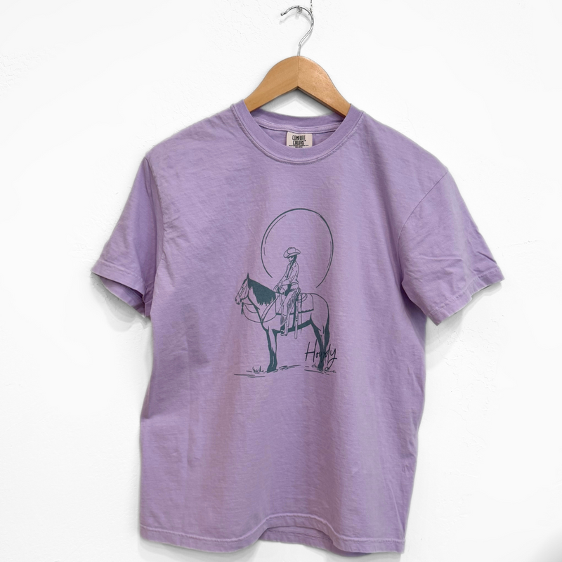 Howdy Unisex Tee - Orchid