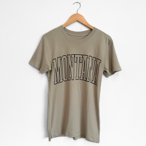 Montana Unisex Tee - Hazel Bamboo