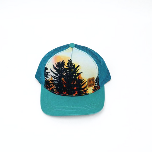 Tree Tops Unisex Truckers - The Montana Scene