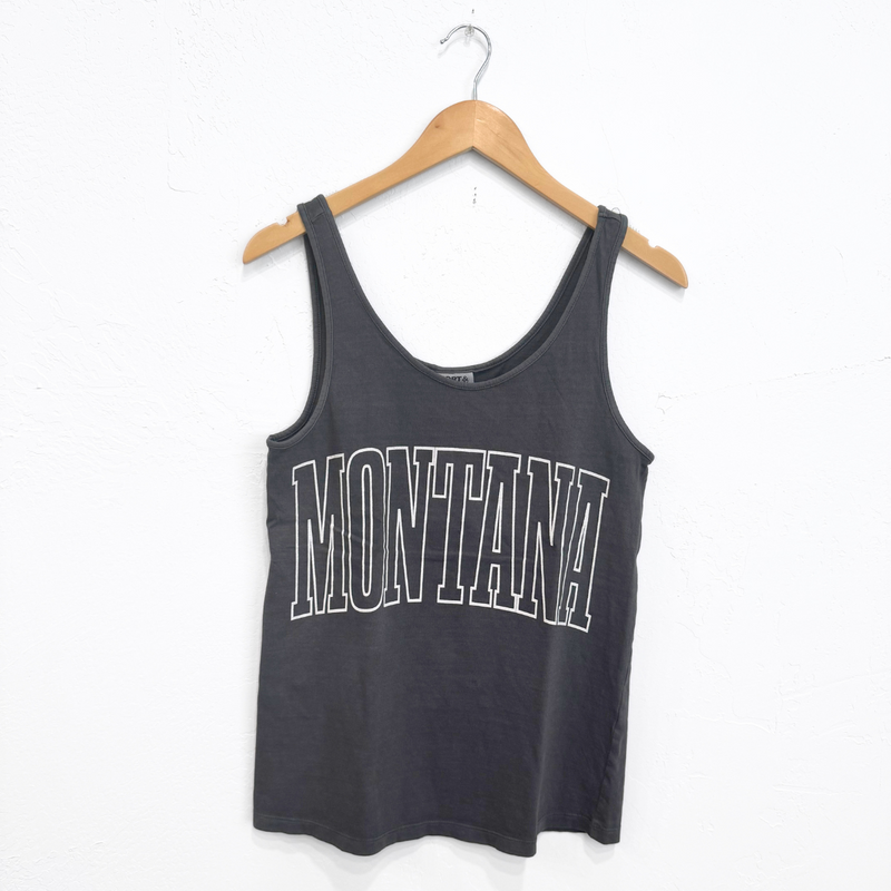 Montana Ladies Tank - Coal - The Montana Scene