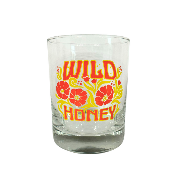 Wild Honey Rocks Glass- Discontinued - The Montana Scene