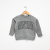 Montana Kids Pullover - Heather Grey - The Montana Scene