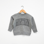 Montana Kids Pullover - Heather Grey