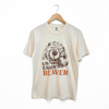 Un-Eager Beaver Unisex Tee - Ivory - The Montana Scene