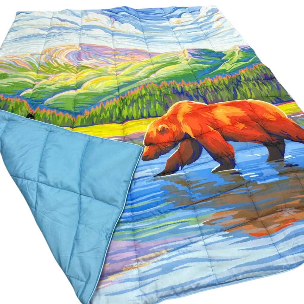 Wild Reflections Outdoor Blanket - The Montana Scene