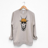 Oi Billy Unisex Pullover - Stone Heather - The Montana Scene