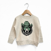 Hey Bear Toddler Fleece - Heather Natural - The Montana Scene
