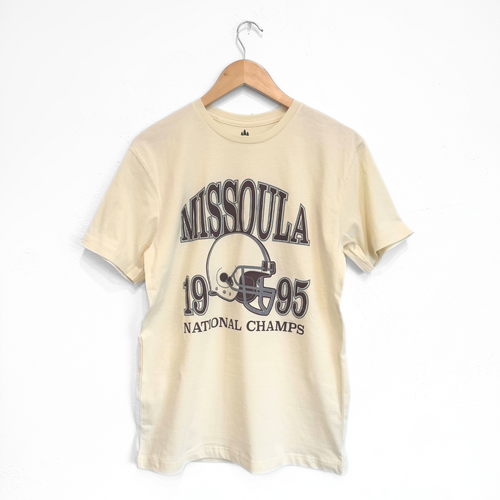 Missoula National Champs Unisex Tee - Natural - The Montana Scene