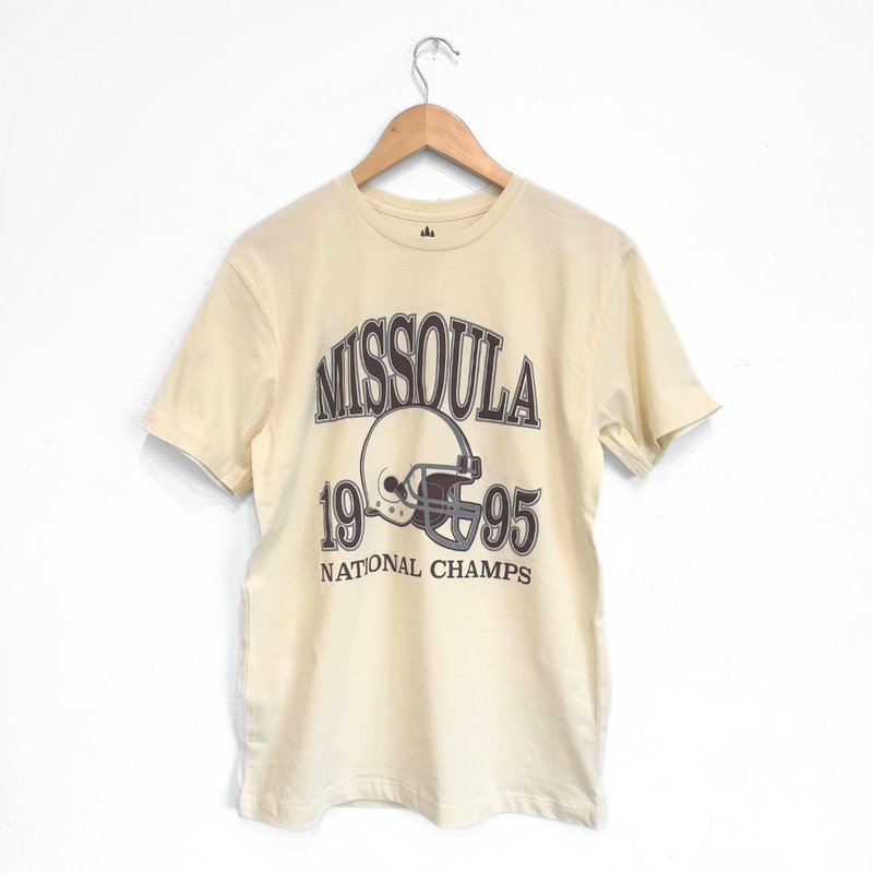 Missoula National Champs Unisex Tee - Natural