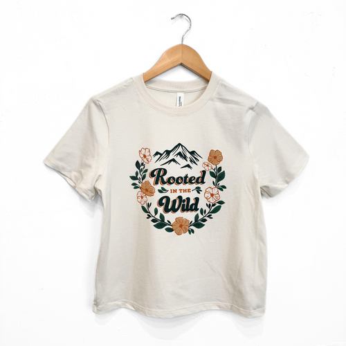 Rooted in the Wild Ladies Tee - Vintage White