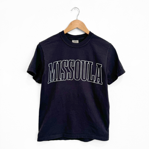 Missoula Unisex Tee - Black - The Montana Scene