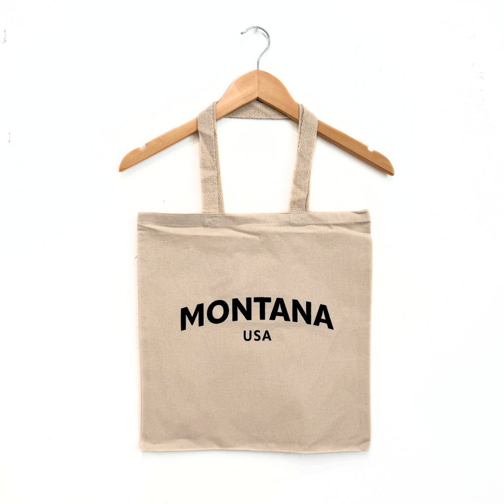 Montana USA Tote - Natural - The Montana Scene