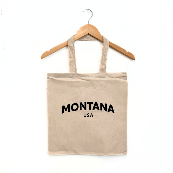 Montana USA Tote - Natural - The Montana Scene