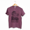 Glacier National Park Unisex Tee - Berry - The Montana Scene