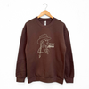 Hey Darlin Unisex Pullover - Brown - The Montana Scene