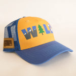 Wild Child Kids Trucker - Blue/Tangerine - The Montana Scene